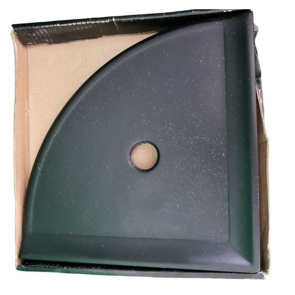 Jeffrey Court After Dark Black 7.5 In. X 7.5 In. Matte Resin Wall -Free Shipping - Picture 4 of 5